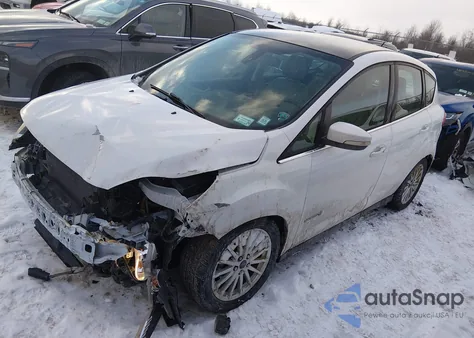 2015 Ford C-Max Hybrid Sel из США, поврежденный, VIN 1FADP5BU9FL112979